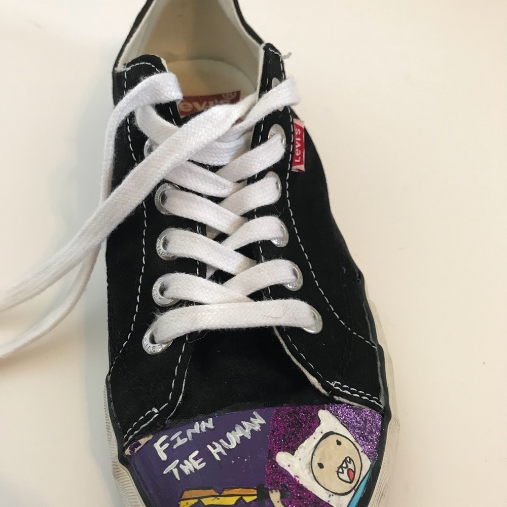 Custom made levi shoes. - Picture 3 of 7
